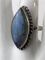 925 LABRADORITE RING