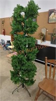 6-Ft faux Christmas tree