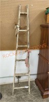 Country style 6' ladder decor