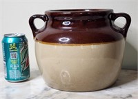 Western Stoneware Crock Cookie Jar