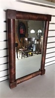 Early Wood Framed Mirror