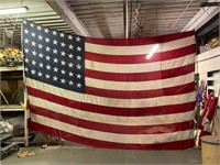 48 star flag roughly 11 1/2’x18’