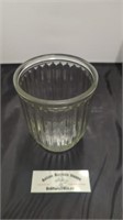 Vintage Anchor Hocking Glass Canister Jar