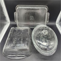 Anchor Hocking & Ovenproof Glass Casserole Dishes