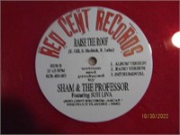 Record Color Red Sham & The Professor