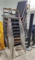 10- Vinyl Stacking Chairs