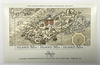 ICELAND: 1991 Nordia Stamp Expo Souvenir Sheet