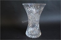 Cut Crystal LARGE Heavy Clear Vase