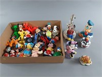 Vtg Disney Collectibles Lot w/ Marx Figures