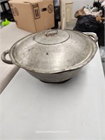 Large Metal Bread Making Pan With Lid