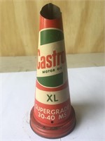 Castrol XL supergrade 30-40 tin oil bottle top