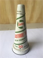 Castrol XL  tin oil bottle top & cap