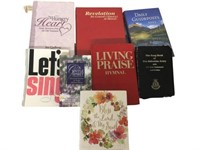 Assorted Christian Devotional and Hymnal Books