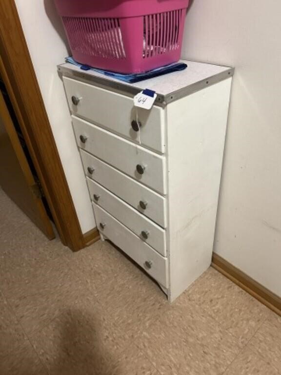 5-Drawer Wooden Laundry Cabinet