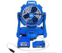 Kobalt 7-in 24-Volt Misting Floor Fan  $129