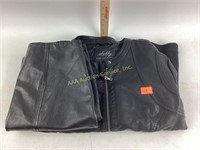 Xxl lady’s leather coat Shelby collection