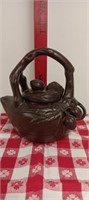 Brown Acorn Tea Pot
