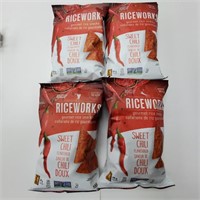 Gourmet Rice Snacks, Sweet Chili, 155g x4