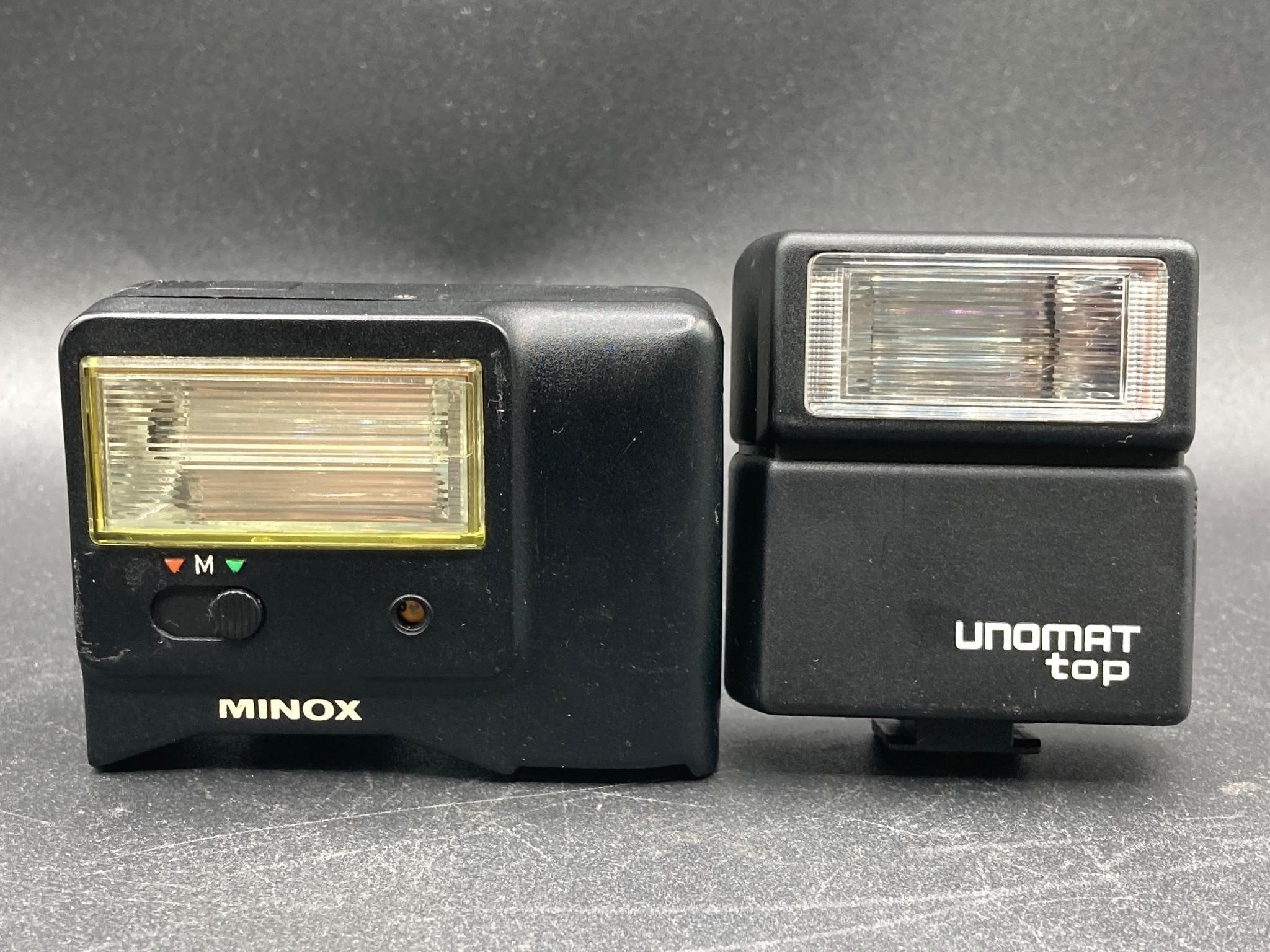 Minox FC-E & Unomat Top Flashes