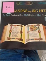 The 4 Seasons SIng Big Hits by Burt Bacarach,