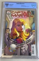 CBCS 9.8 Captain Marvel #8 2019 Marvel Comic Book