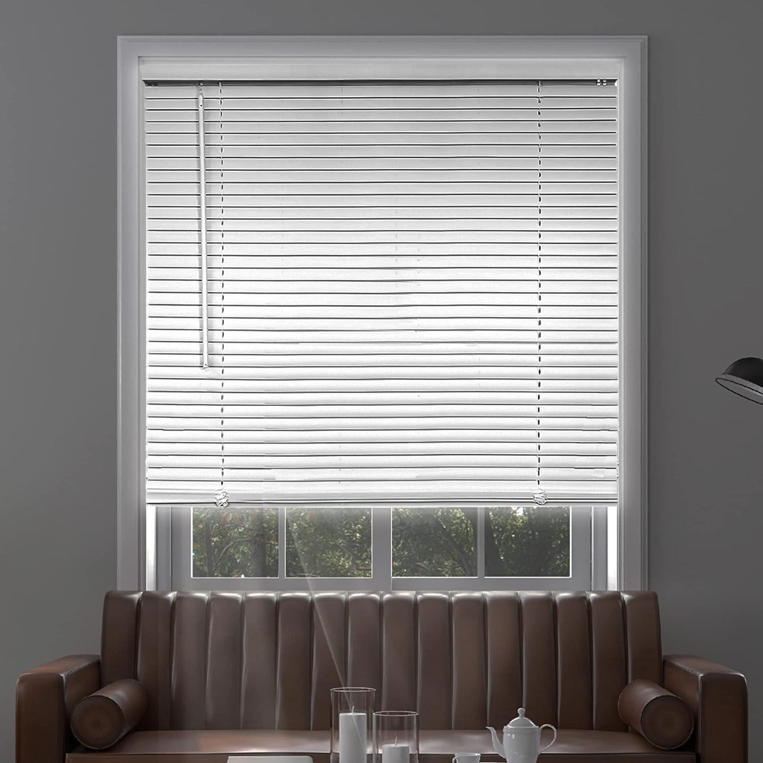 72x36" White Blackout Blinds