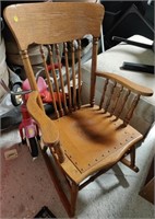 Vintage Oak Rocker