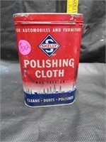 Skelly Polishing Cloth Tin (Empty)