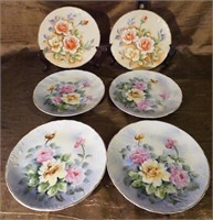 Lot of Hand Painted Decorative Plates