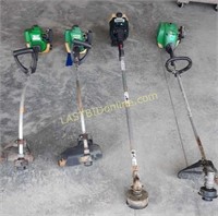 4 Gas powered String Trimmers