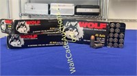 Ammo - .45 Auto Wolf 3 Boxes Of 50 Cartridges =