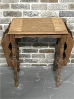 Vintage Rustic Wooden Side Table