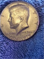 Kennedy 1776-1976 D Half Dollar