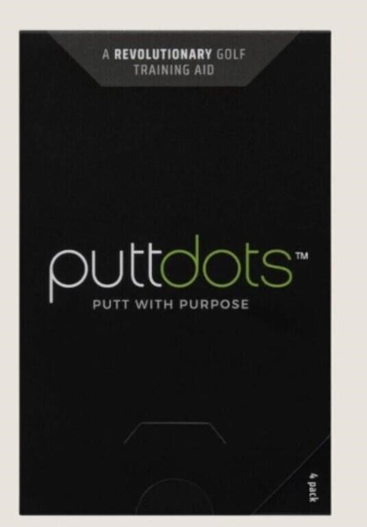 LOT OF 5 Puttdots Golf Training Aid