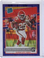 Clyde Edwards-Helaire Optic Donruss 2020 Panini