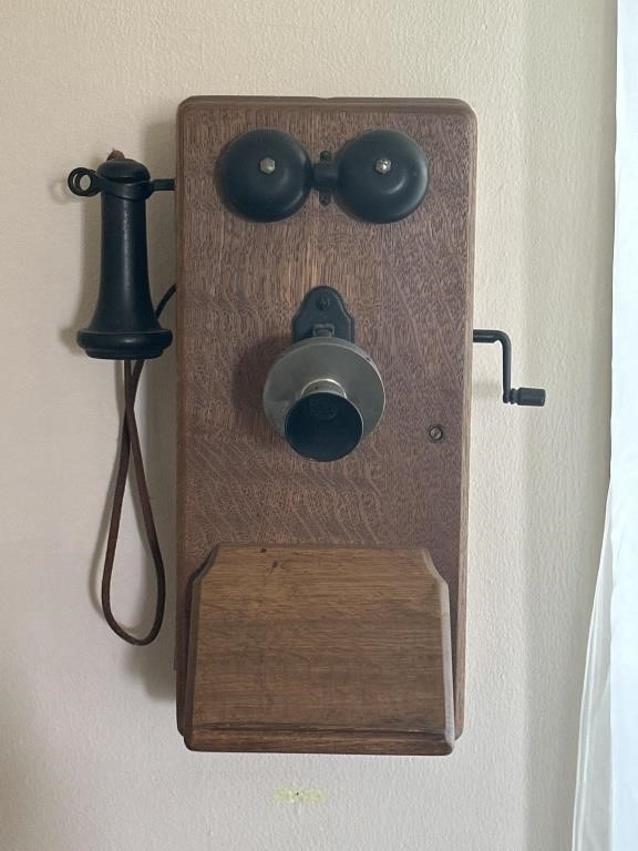 Antique wall phone