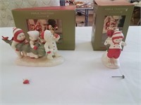 Holly Lane Simple Traditions figurines small