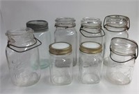 Grouping of Early Sealer Jars