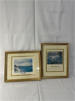 Set of 2 Claude Monet Framed Prints