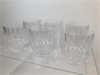 Waterford Set of 6 "Colleen" Pattern 9 oz Tumblers