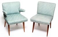 Jens Risom Mid-Century Modern Chairs, 2