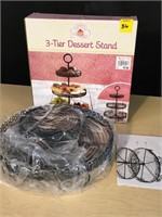 3 Tier Dessert Stand New