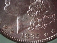 1885 Morgan Silver $1 MS-65