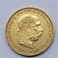 1893 GOLD 20 CENT FRANCE COIN