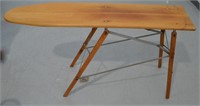 Vtg Folding Wood Ironing Board