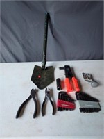 Pipe Cutter, Allen Wrenches, Rivet Tool, Pliers,