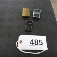 3 Zippo Lighters