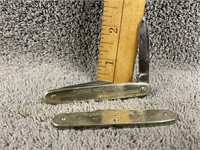 Pair of 1978 Monroe Hardware Pocketknives