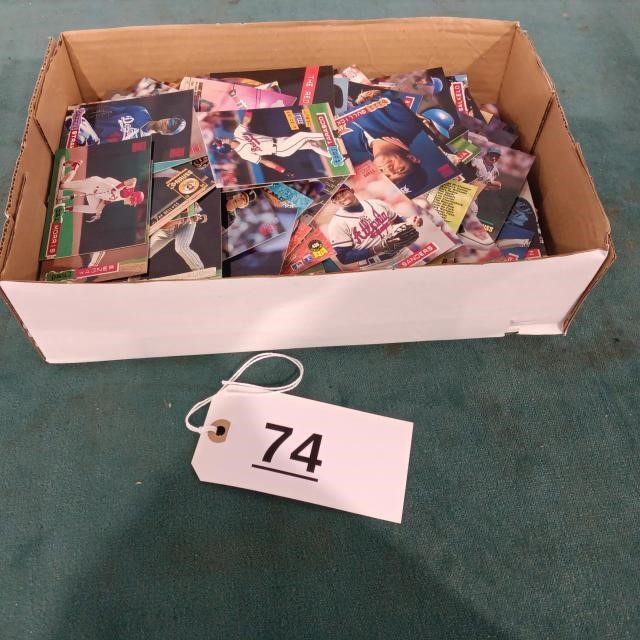 Flat of Sports Cards