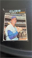 1971 Topps Baseball Card Johnny Callison Cubs